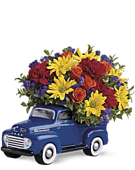 '48 Ford Pickup Bouquet | Mixed Bouquets | Same Day Flower Delivery | Multi-Colored | Teleflora