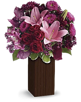 A Fine Romance | Mixed Bouquets | Same Day Flower Delivery | Red | Teleflora
