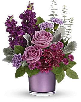 Always Amethyst Bouquet | Mixed Bouquets | Same Day Flower Delivery | Purple | Teleflora