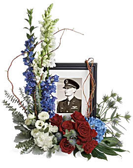 Always With Us Photo Tribute Bouquet | Mixed Bouquets | Same Day Flower Delivery | Multi-Colored | Teleflora