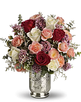 Always Yours Bouquet | Roses | Same Day Flower Delivery | Multi-Colored | Teleflora