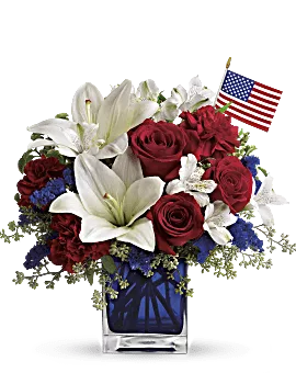 America The Beautiful | Mixed Bouquets | Same Day Flower Delivery | Multi-Colored | Teleflora