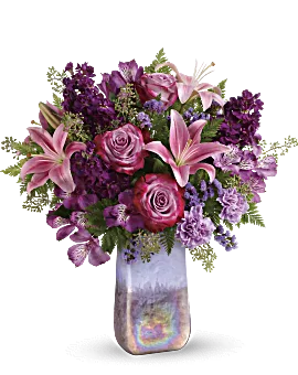 Amethyst Jewel Bouquet | Mixed Bouquets | Same Day Flower Delivery | Multi-Colored | Teleflora