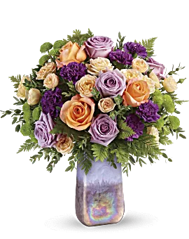 Amethyst Sunrise Bouquet | Roses | Same Day Flower Delivery | Purple | Teleflora