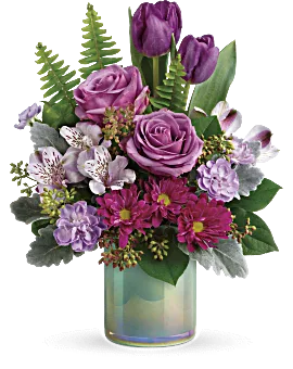 Art Glass Garden Bouquet | Mixed Bouquets | Same Day Flower Delivery | Multi-Colored | Teleflora
