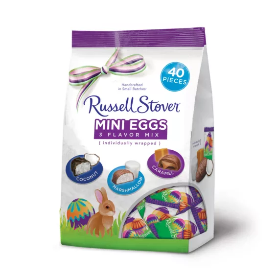 Assorted Mini Eggs Easter Gusset Bag