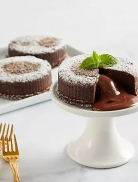 Bake Me A Wish! Chocolate Truffle Lava Cakes