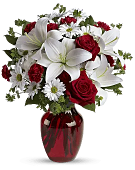 Be My Love Bouquet With Red Roses | Mixed Bouquets | Same Day Flower Delivery | Teleflora