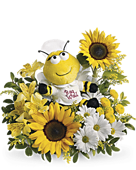Bee Well Bouquet | Mixed Bouquets | Same Day Flower Delivery | Yellow | Teleflora
