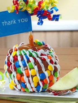 Big Thank You Caramel Apple With Candies