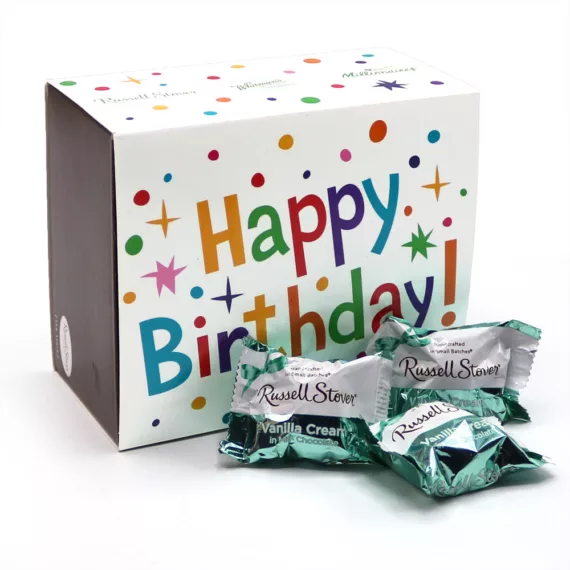 Birthday Confetti With Milk Chocolate Vanilla Creams