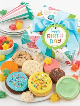 Birthday Treats Gift Box With Cake