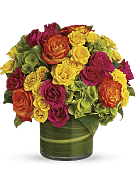 Blossoms In Vogue | Mixed Bouquets | Same Day Flower Delivery | Multi-Colored | Teleflora
