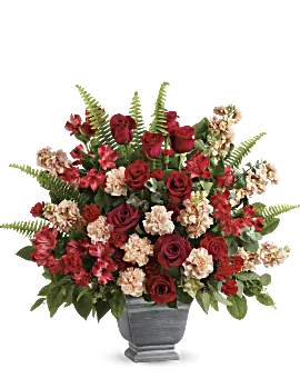 Bold Tribute Bouquet | Mixed Bouquets | Same Day Flower Delivery | Red | Teleflora