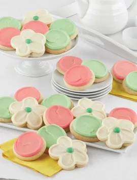 Buttercream Frosted Cut-Out Cookies - 24 Cutout