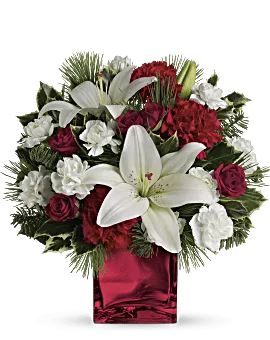 Caroling In The Snow | Mixed Bouquets | Same Day Flower Delivery | White | Teleflora
