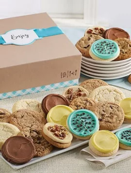 Cheryls Cookie Gift Boxes - 24 Cookies Box 24Pc Enjoy