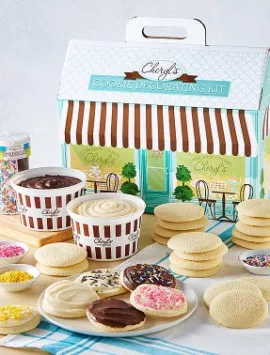 Cheryls Cut-Out Cookie Decorating Kit Bakery