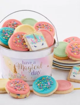Cheryl's Have A Magical Day Frosted Cookie Pail