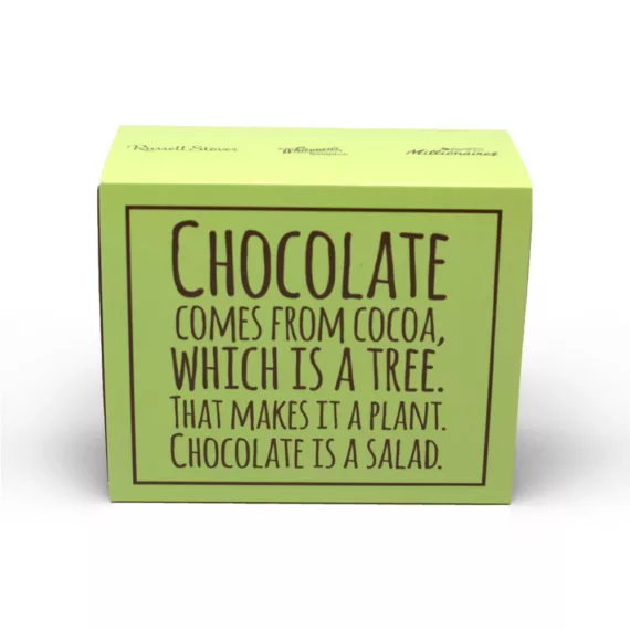 Chocolate Is A Salad Pick & Mix 1 Lb. Box | Build Your Own | By Russell Stover - Flowerica®