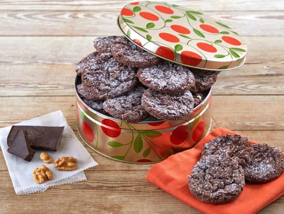 Chocolate Nut Cookies