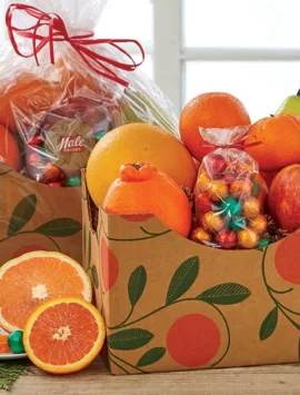 Colorful Fruit Basket Box