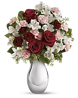 Crazy For You Bouquet With Red Roses | Mixed Bouquets | Same Day Flower Delivery | Teleflora