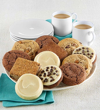 Create Your Own Cookie/brownie Box Cyo Bow Box-6 Brownies 16 Cookies