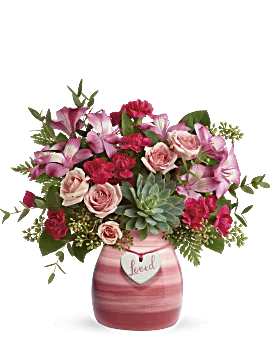 Cross My Heart Bouquet | Mixed Bouquets | Same Day Flower Delivery | Multi-Colored | Teleflora