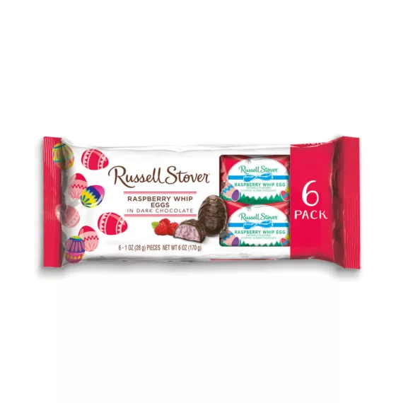 Dark Chocolate Raspberry Whip Egg 6-Pack