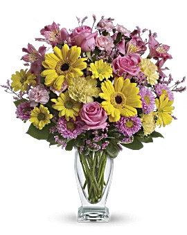 Dazzling Day Bouquet | Mixed Bouquets | Same Day Flower Delivery | Multi-Colored | Teleflora