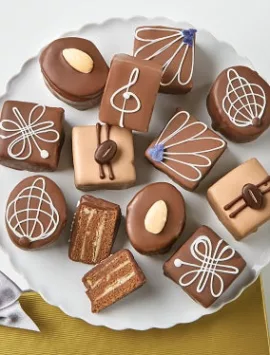 Decadent Chocolate Petits Fours - Classic 12Ct