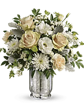 Endless Lovelies Bouquet | Mixed Bouquets | Same Day Flower Delivery | White | Teleflora