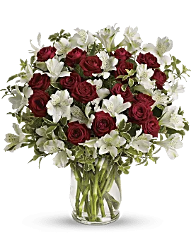 Endless Romance Bouquet | Mixed Bouquets | Same Day Flower Delivery | White | Teleflora