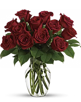 Enduring Passion | Roses | Same Day Flower Delivery | Red | Teleflora