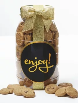 Enjoy! Chocolate Chip Cookie Jar - Medium
