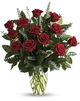 Eternal Love Bouquet | Roses | Same Day Flower Delivery | Red | Teleflora