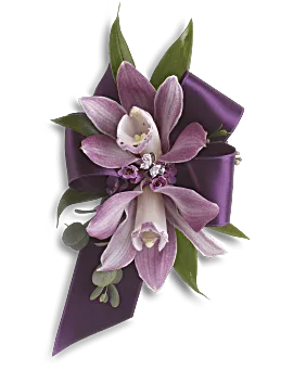 Exquisite Orchid Wristlet | Corsages | Same Day Flower Delivery | Purple | Teleflora