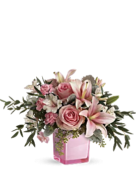 Fabulous Flora Bouquet | Mixed Bouquets | Same Day Flower Delivery | Pink | Teleflora