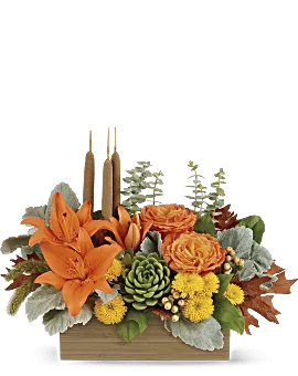 Fall Bamboo Garden | Mixed Bouquets | Same Day Flower Delivery | Multi-Colored | Teleflora