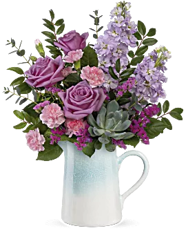 Farmhouse Chic Bouquet | Mixed Bouquets | Same Day Flower Delivery | Multi-Colored | Teleflora