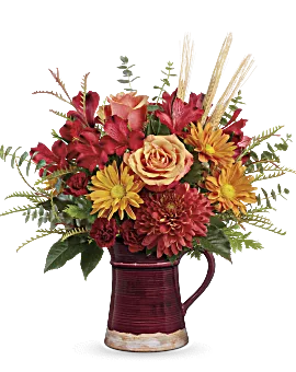 Fields Of Fall Bouquet | Mixed Bouquets | Same Day Flower Delivery | Orange | Teleflora