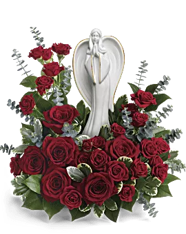 Forever Our Angel Bouquet | Roses | Same Day Flower Delivery | Red | Teleflora