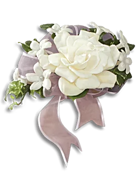Fragrant Gardenia Nosegay | Corsages | Same Day Flower Delivery | White | Teleflora