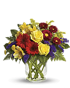 Garden Parade | Mixed Bouquets | Same Day Flower Delivery | Multi-Colored | Teleflora