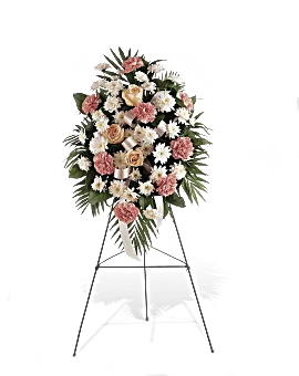 Gentle Thoughts Spray | Roses | Same Day Flower Delivery | Multi-Colored | Teleflora
