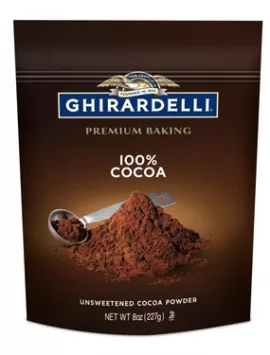 Ghirardelli 100% Unsweetened Ground Cocoa Case Pack | 6 bags / 8 oz. ea | Baking & Desserts - Flowerica®