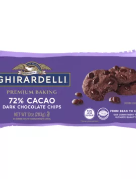 Ghirardelli 72% Cacao Dark Chocolate Premium Baking Chips | Case of 12 Bags | Baking & Desserts - Flowerica®