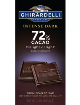 Ghirardelli 72% Cacao Twilight Delight Bar