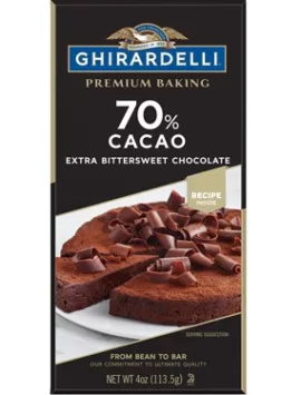 Ghirardelli Bittersweet Chocolate 70% Cacao Baking Bar | Case of 12 | Baking & Desserts - Flowerica®